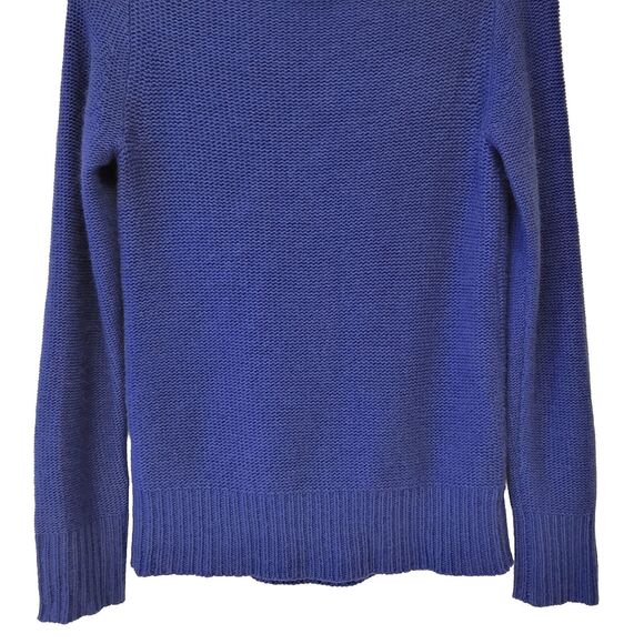 J.Crew Turtleneck Knitted Navy Blue Sz S Women Sweater - Picture 6 of 8